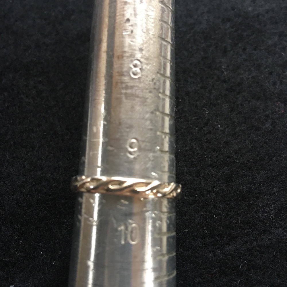 Sterling silver stacking ring